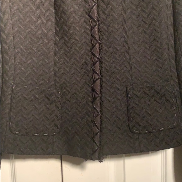 SAKS FIFTH AVENUE SIGNATURE BLK JACKET - Picture 10 of 10